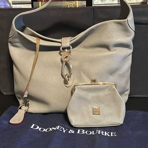New Dooney & Bourke Logo Lock Shoulder Bag - Coin Purse